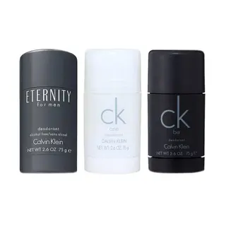 Produktfoto för 3-pack Calvin Klein Deostick (Eternity + CK One + CK Be 75ml)