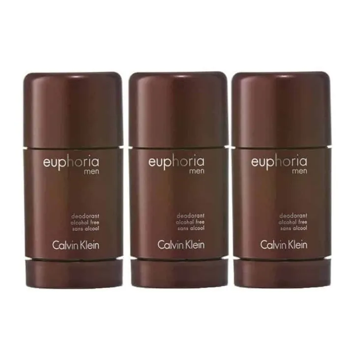 Alternativ bild 0 för 3-pack Calvin Klein Euphoria For Men Deostick 75ml