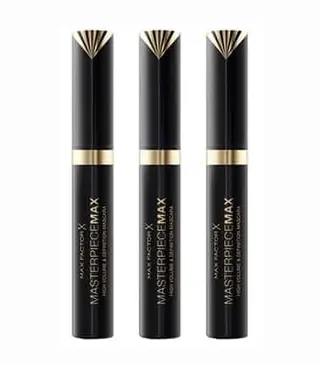 Produktfoto för 3-pack Max Factor Masterpiece Max Mascara Black 7,2ml