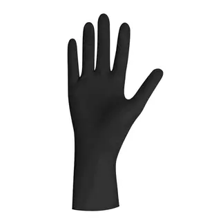 Produktfoto för 3D-basics Nitril Gloves L Black 100pcs
