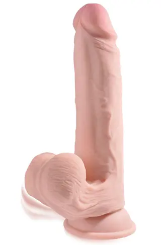 Produktfoto för 3D Cock Swinging Balls 9 Inch