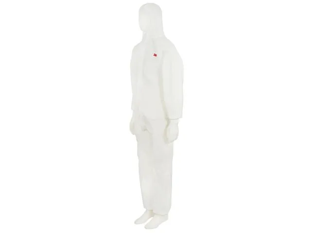 Alternativ bild 0 för 3M 4520, Vit, XL, Vuxen, Unisex, Dragkedja, Front