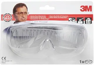 Produktfoto för 3M™ Besöksglasögon PC klar AS