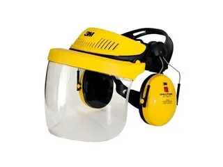Produktfoto för 3M G500V5F11H510-GU, Skyddsglasögon, Monteringsarbete, Bygg/renovering, Dammarbete, Sliparbete, Turning/routing work, Transparent, Gul, Transparent, Polykarbonat