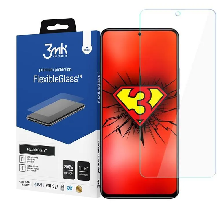 Alternativ bild 0 för 3mk FlexibleGlass - Hybridglas för Xiaomi Redmi Note 11s / Redmi Note 11 4G