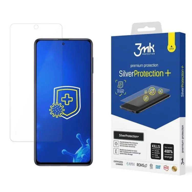 Alternativ bild 0 för 3mk Galaxy S20 FE Plastfilm skärmskydd Silver Protection+
