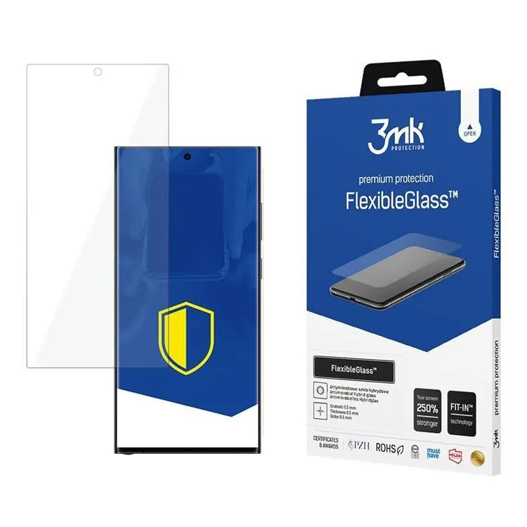 Alternativ bild 0 för 3MK Galaxy S24 Ultra Hybrid Okrossbart Glas FlexibleGlass