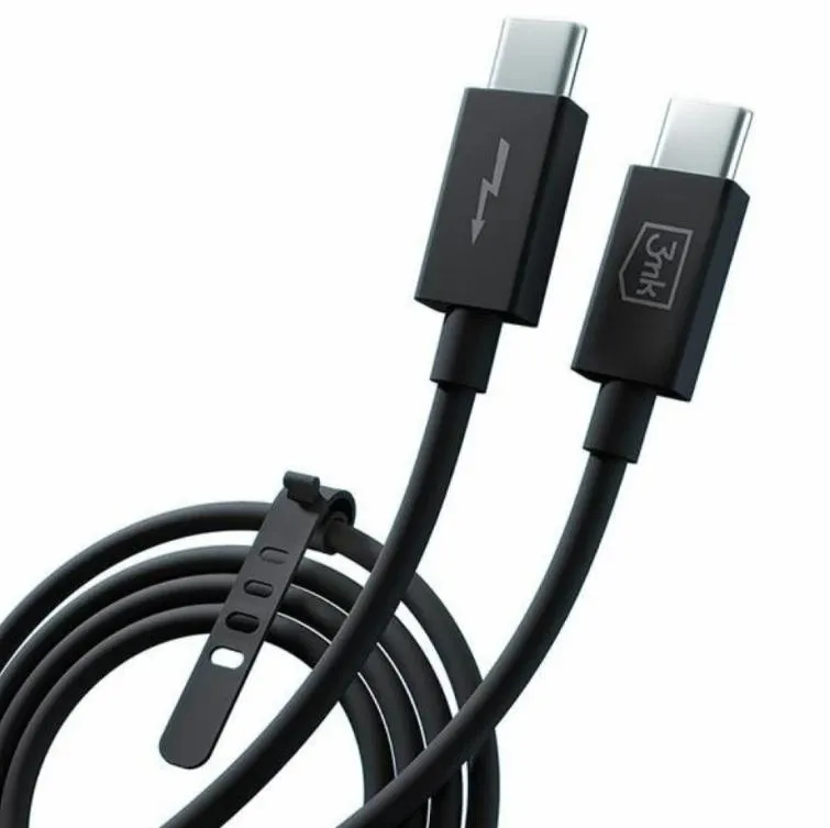 Alternativ bild 0 för 3mk Hyper ThunderBolt-kabel 240W