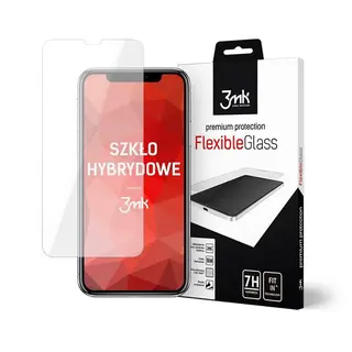 Produktfoto för 3MK iPhone 11 Hybrid Okrossbart Glas FlexibleGlass