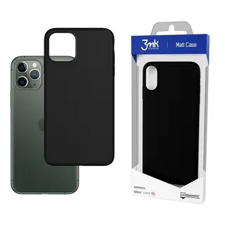 Produktfoto för 3MK iPhone 12/12 Pro Mobilskal Matt - Svart