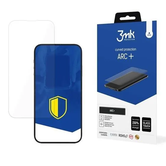 Alternativ bild 0 för 3mk iPhone 14/14 Pro Plastfilm Skärmskydd ARC+ Transparent