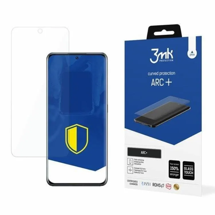 Alternativ bild 0 för 3MK Xiaomi 12/12X Plastfilm Skärmskydd ARC+ Transparent