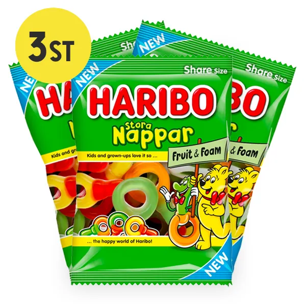 Alternativ bild 0 för 3st - Stora Nappar 170g