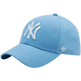 Produktfoto för 47 Brand - MLB Blå adjustable Keps - New York Yankees Mvp Columbia Blue Adjustable @ Hatstore
