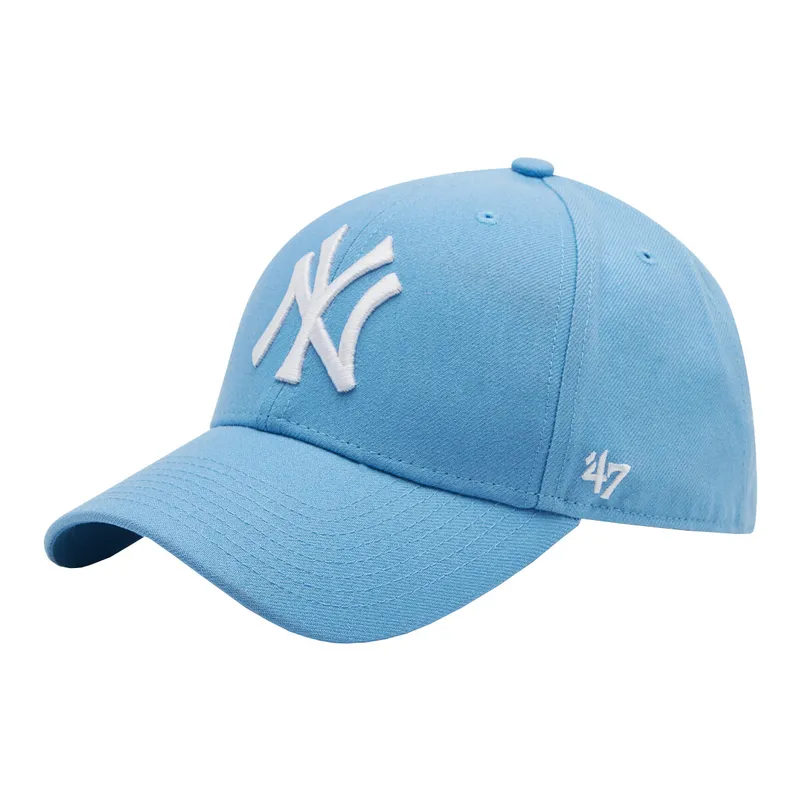Bild 2 för 47 Brand - MLB Blå adjustable Keps - New York Yankees Mvp Columbia Blue Adjustable @ Hatstore