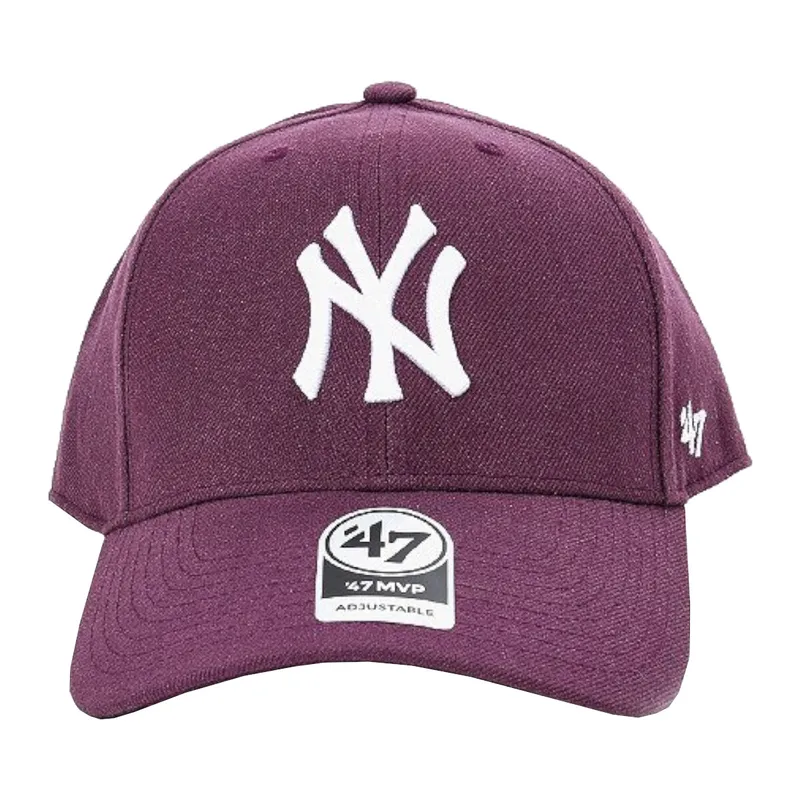 Bild 3 för 47 Brand - MLB Lila adjustable Keps - New York Yankees Mvp Plum Adjustable @ Hatstore