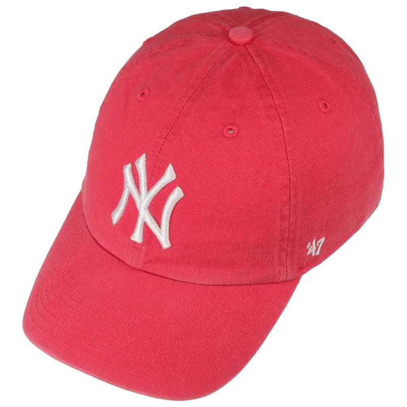 Bild 2 för 47 Brand - MLB Rosa adjustable Keps - New York Yankees Clean Up Berry Adjustable @ Hatstore