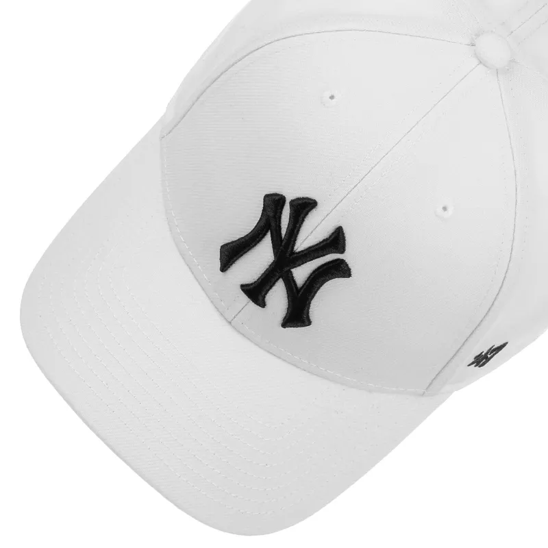 Bild 2 för 47 Brand - MLB Vit adjustable Keps - New York Yankees Mvp White Adjustable @ Hatstore
