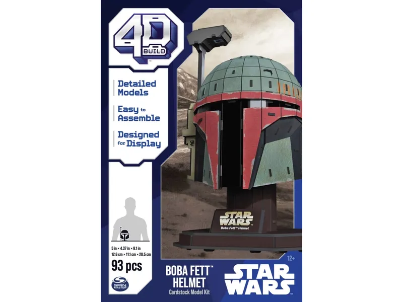 Alternativ bild 0 för 4D Pussel Boba Fett hjälm