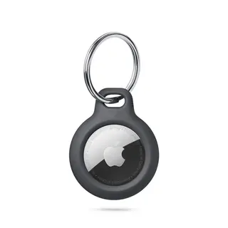Produktfoto för 4kom.pl Brelok Rough TPU karabińczyk do Apple AirTag Black