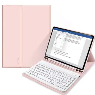 Produktfoto för 4kom.pl Etui na tablet SC Pen + Keyboard do Apple iPad 10.9 2022 PINK