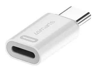 Produktfoto för 4Smarts Lightning till USB-C-adapter PD 27W, 2 st set