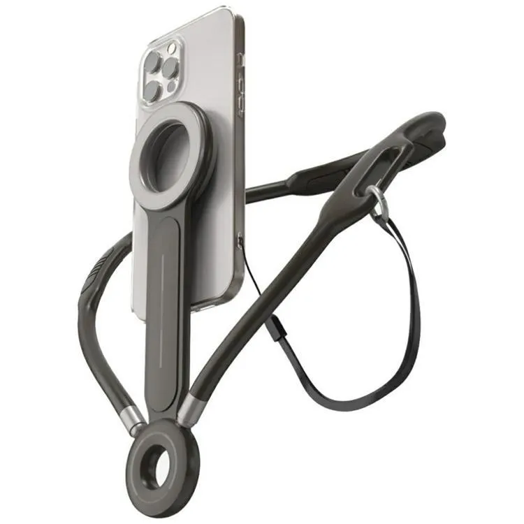 Alternativ bild 0 för 4smarts Magnetisk MagSafe Halshållare för Mobil - Svart