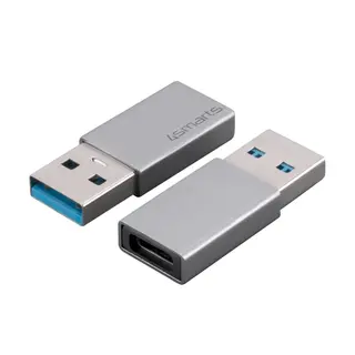 Produktfoto för 4smarts Passive Adapter USB-A (Male) to USB-C (Female) 2 pcs Set