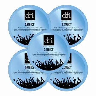 Produktfoto för 5-pack D:fi D:struct Molding Cream Blå Stor 150g