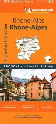 Produktfoto för 523 Rhône-Alpes MIchelin