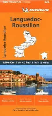 Alternativ bild 0 för 526 Languedoc-Roussillon 1:200.000
