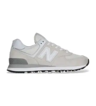 Produktfoto för New Balance för kvinnor. WL574V3 Läder Sneakers 574 Core beige (36.5), Hud, Karta, Nyckelband, Casual