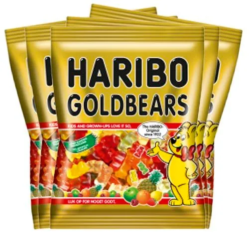 Alternativ bild 0 för 5st - Guldbamsar 80g