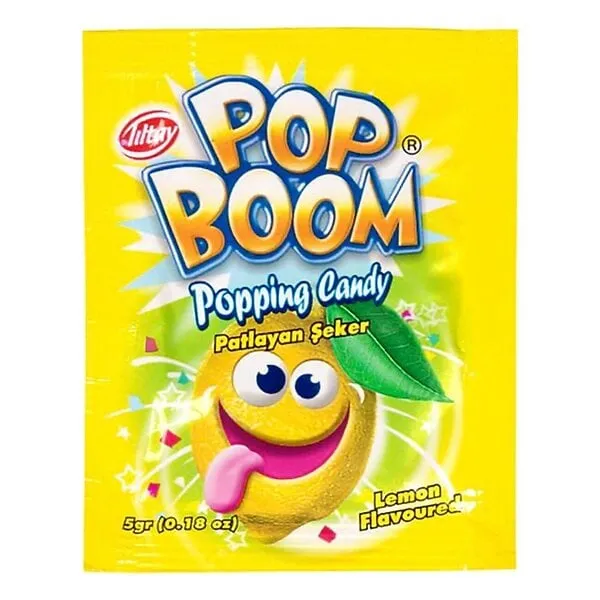 Alternativ bild 0 för 5st - Pop Boom Citron 5g
