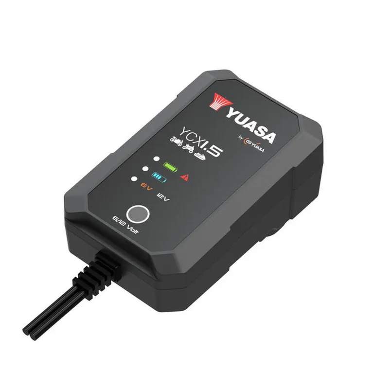 Alternativ bild 0 för 6V/12V Yuasa YCX Smart 1.5A laddare 2-30ah
