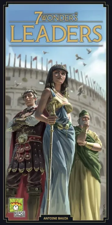 Alternativ bild 0 för 7 Wonders - Leaders Nordic V2 (REP7LESCAN) /Games /Multi