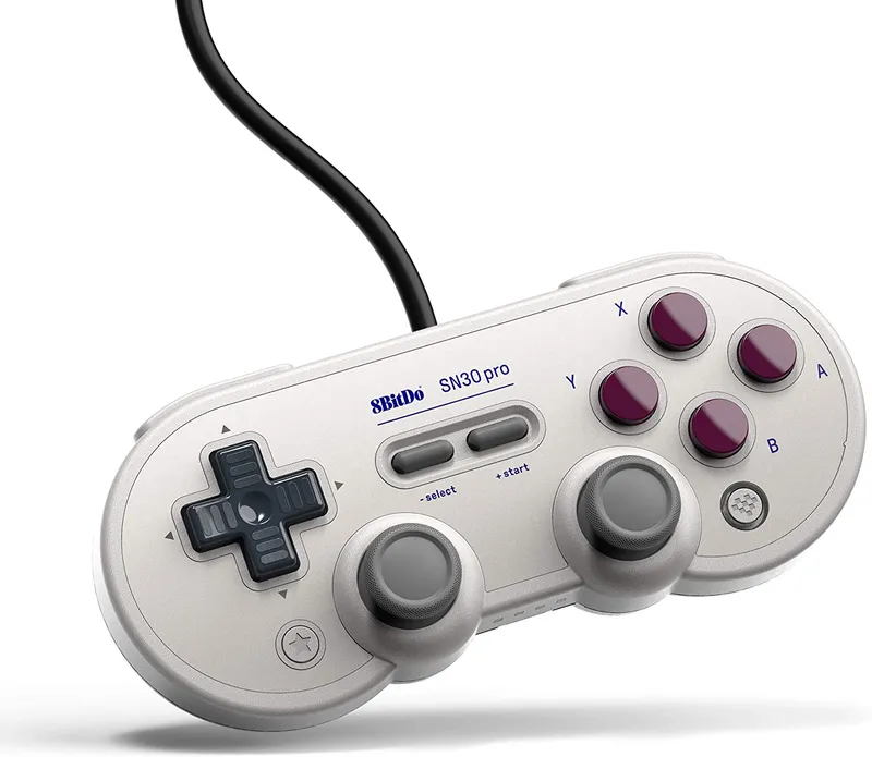 Bild 1 för 8Bitdo SN30 Pro USB Gamepad Gray Edition