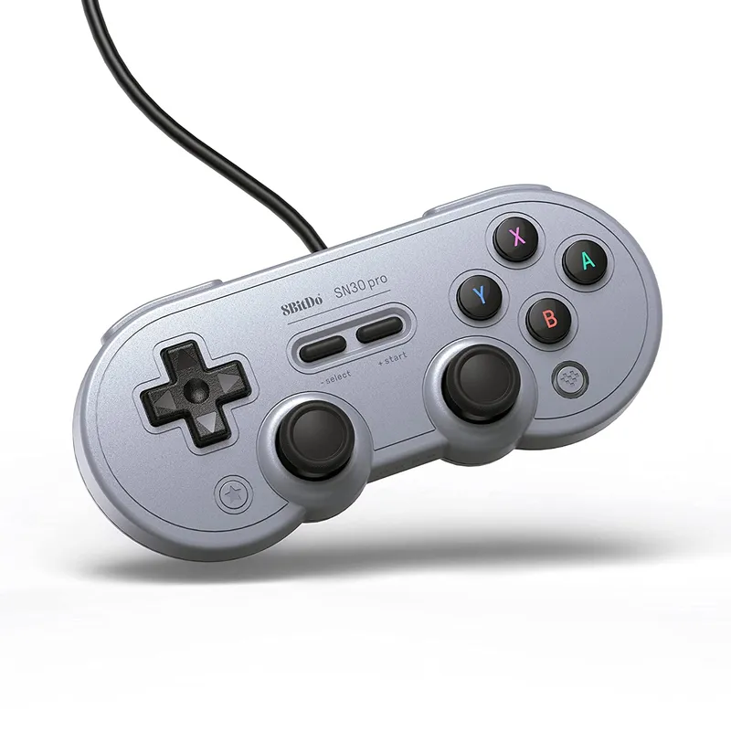 Bild 1 för 8BitDo SN30 Pro USB Gamepad Gray Edition - Controller - Nintendo Switch