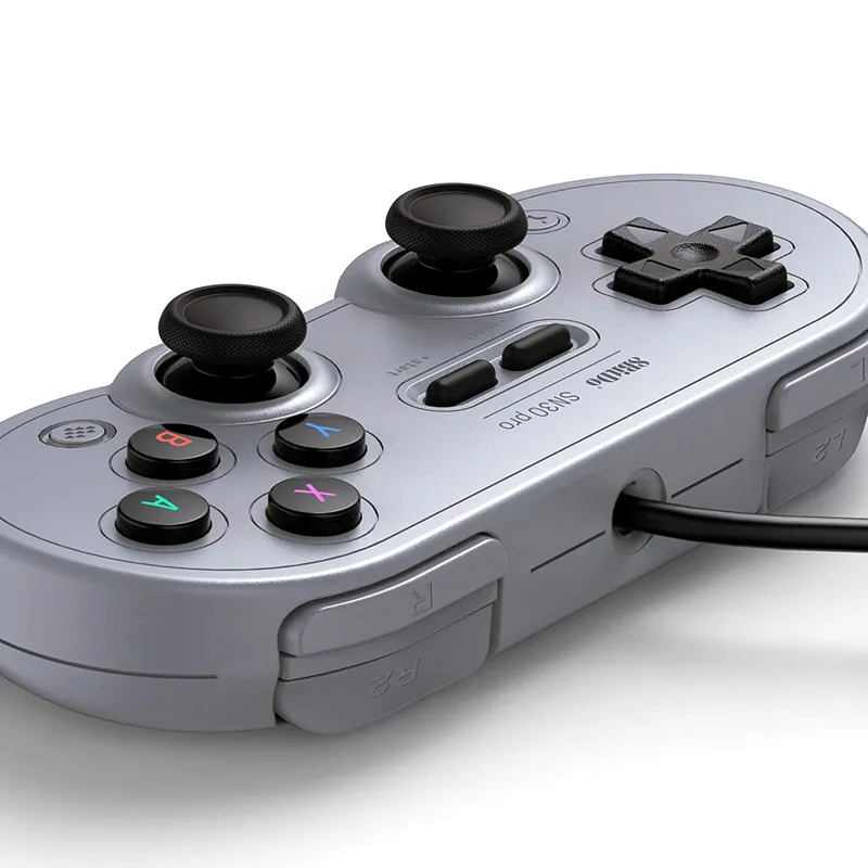 Bild 2 för 8BitDo SN30 Pro USB Gamepad Gray Edition - Controller - Nintendo Switch