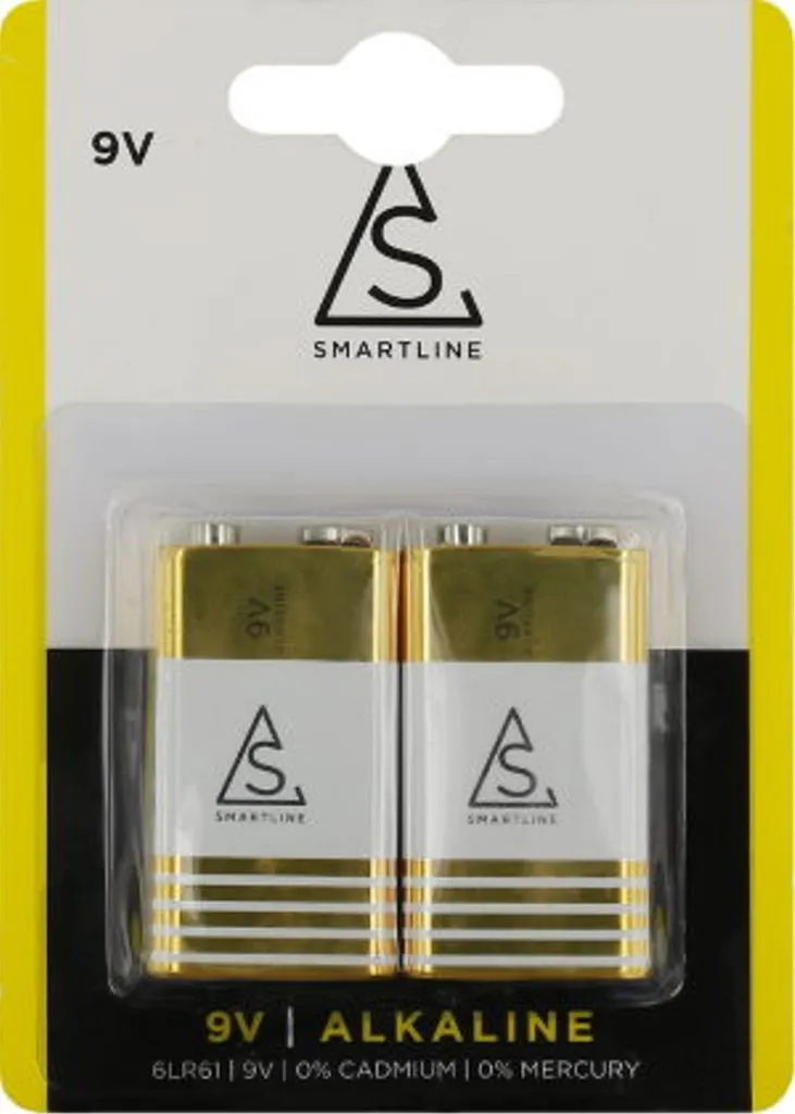 Alternativ bild 0 för 9V Smartline Alkaliskt