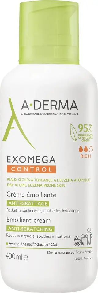 Produktfoto för A-Derma A-derma Exomega Control Cream 400 ml
