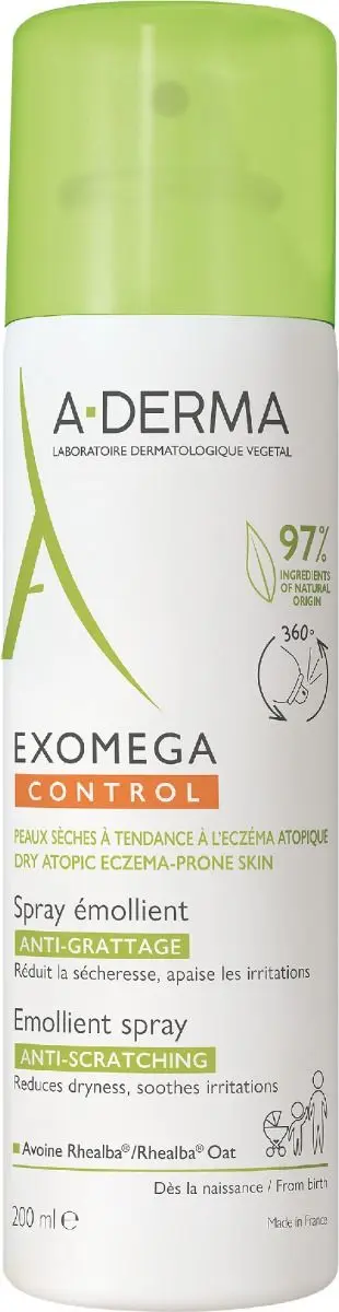 Produktfoto för A-Derma A-derma Exomega Control Spray 200 ml