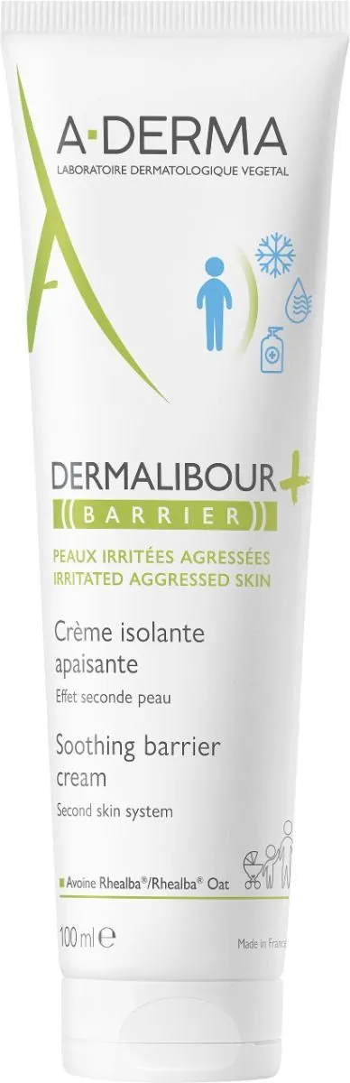 Alternativ bild 0 för A-Derma Dermalibour+ Barrier Cream 100 ml