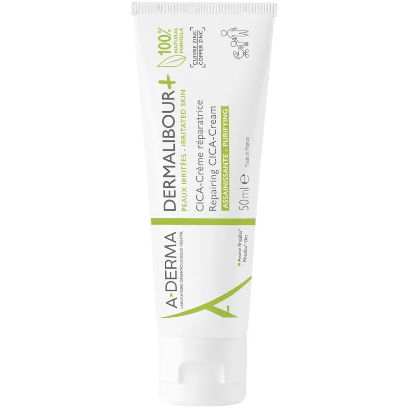 Bild 1 för A-Derma Dermalibour+ repairing CICA-cream 50 ml