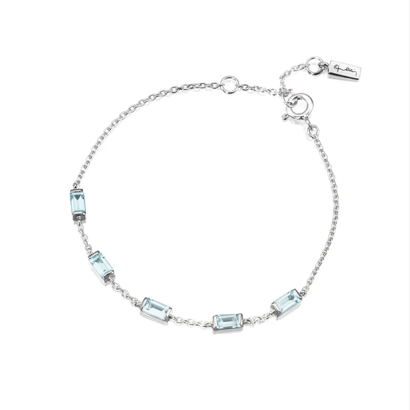 Alternativ bild 0 för A Macaron Dream Armband Silver 16-19 cm