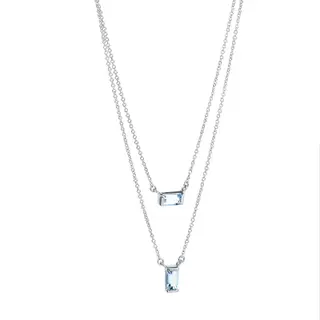 Produktfoto för A Macaron Dream Stud Halsband Silver 40-45 cm