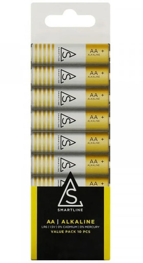 Alternativ bild 0 för AA LR6 Smartline Alkaliskt 10-pack