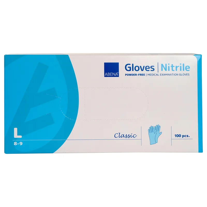 Alternativ bild 0 för ABENA Classic Nitril Blå L 100-pack