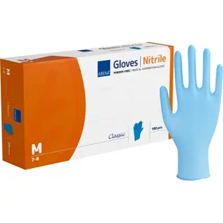 Produktfoto för ABENA Classic Nitril Blå M 100-pack