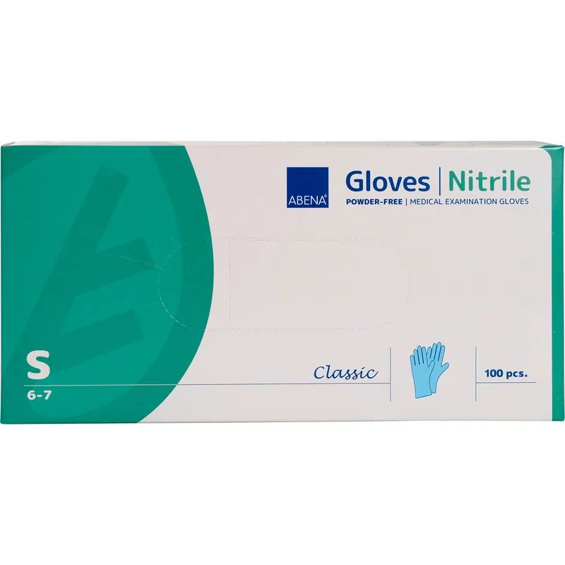 Alternativ bild 0 för ABENA Classic Nitril Blå S 100-pack
